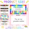 320 PCS Punch Cards, Incentive Loyalty Reward Card Student Awards Loyalty Cards for Business, Classroom, Kids Behavior, Students, Teachers, 3.5 x 2 Inch, 4 Styles (Multi Punches)
